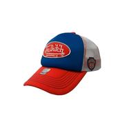 Von Dutch Originals Lund Casquette Trucker Bleu/orange fluo, Bleu/orange fluo, taille unique