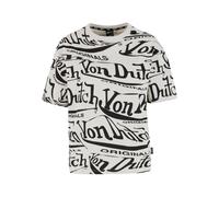 Von Dutch Originals T-shirt 'Akira' noir / blanc, Taille M