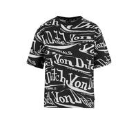 Von Dutch Originals T-shirt 'Akira' noir / blanc, Taille S