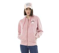 Von Dutch Sweat Femme, Sweat à Capuche Femme Grunge, Confortable et Doux, Rose Taille L