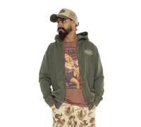 Von Dutch Sweat Homme Cruz, Sweat à Capuche Homme Zippé XL