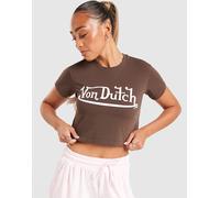 Von Dutch T-shirt Baby Logo - Marron XS