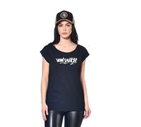 Von Dutch T-Shirt Noir avec Logo pour Femme