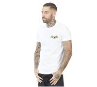 Von Dutch Tee shirt homme 100% coton, t-shirt homme EYE, slim fit, col rond & manches courtes - blanc M