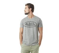 Von Dutch Tee Shirt Homme 100% Coton, T-Shirt Homme Tyron, Regular Fit & Col V, Taille XXL