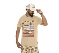 Von Dutch Tee Shirt Road b Beige XL