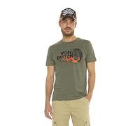 Von Dutch T-Shirt Homme Manches Courtes col Rond Regular fit Wheel XL