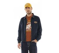 Von Dutch Veste Homme Garage, Jacket Homme, Zip & Manches Longues, Bleu Taille M
