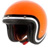 Helstons Long Way Open Face Helmet Orange S