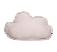 von Herzen Coussin en mousseline fait à la main en 100 % coton - Coussin décoratif en mousseline en forme de nuage - Coussin nuage pour chambre d'enfant et lit - Coussin cousu à la main rempli de