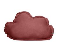 von Herzen Coussin en mousseline fait à la main en 100 % coton - Coussin décoratif en mousseline en forme de nuage - Coussin nuage pour chambre d'enfant et lit - Coussin cousu à la main rempli de