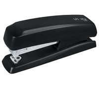 Von Leitz 56200095 Agrafeuse pour 20 feuilles, agrafeuse de taille compacte, idéale pour la maison, le bureau ou l'école, en métal et plastique, noir