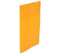 VON Leitz Lot de 5 chemises A4 avec élastique en plastique polypropylène, pour 150 feuilles, 3 rabats, impression moderne, léger