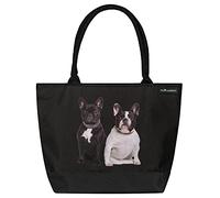 VON LILIENFELD Cabas Besace Chien Bouledogues français Sac Bandoulière Spacieux Sacs Portés Èpaule Cabas Décontractés