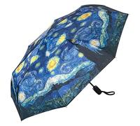 VON LILIENFELD Parapluie de poche Vincent van Gogh Nuit étoilée Art Résistant au vent Ouverture-fermeture automatique Stable Léger Compact