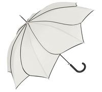 VON LILIENFELD Parasol léger et stable en forme de fleur avec ouverture automatique Minou, ivoire, 103D/86L