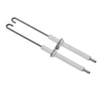 Von Paris Électrode d'allumage double 1807 compatible avec Buderus 63018297, 8718585046 pour BE/BE-A 55-70 kW Typ4 L58.5