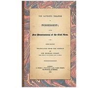 Von Savigny's Treatise On Possession