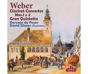 Von Weber : Concertos pour Clarinette 1 et 2 - Quintette. de Peyer, Faerber.