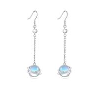 VONALA Boucles d'oreilles pendantes en argent sterling 925 avec pierre de lune pour femme