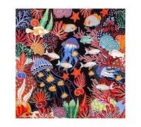 VONCYKI 130 cm Écharpe en soie pour femme avec impression tête de cheval Étoles Écharpes carrées foulards grands bandanas foulards Hijabs en soie pour femme, beige, 130X130CM