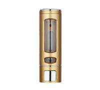 VONCYKI Distributeur de savon mural pour douche, bain, shampoing, accessoires de salle de bain, distributeur de savon et de gel (doré unique)