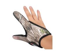 VONCYKI Gants de pêche à 2 doigts protecteurs respirants, antidérapants, anti-coupures - Gants de pêche à la carpe - Accessoires de pêche en plein air (D2321-Camou Droit)