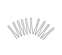 VONCYKI Lot de 20 épingles à cheveux en forme de U de 5/7 cm - Pinces à cheveux en métal - Outils de modélisation pour femme - Outil de coiffure de mariée - Noir 6 cm