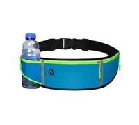 VONCYKI Sac banane de course à pied pour homme et femme - Sac banane de sport pour téléphone portable - Pour course à pied, jogging, course à pied, hydratation et cyclisme, Bleu ciel B, 2 pièces