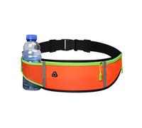 VONCYKI Sac banane de course à pied pour homme et femme - Sac banane de sport pour téléphone portable - Pour course à pied, jogging, course à pied, hydratation et cyclisme, Orange B, 1PCS