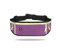 VONCYKI Sac de course à pied, sac banane de sport, sac de sport pour homme et femme, sac de gym, sac de sport, sac de sport, sac de sport, sac de sport, sac de sport, violet, 2 pièces