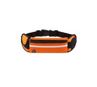 VONCYKI Sac de course pour femme - Sac banane pour homme - Sac banane de sport pour téléphone portable - Sac de sport pour téléphone portable, jogging, course à pied, cyclisme, Orange, 2 pièces