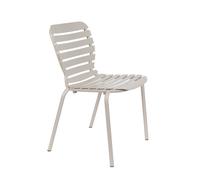 VONDEL - Chaise de jardin en aluminium beige Beige