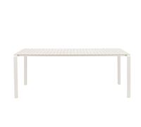 VONDEL - Table de jardin en aluminium beige L214 Beige