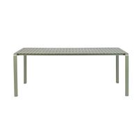 VONDEL - Table de jardin en aluminium vert L214 Vert