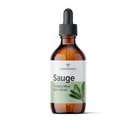 Vonderweid - Teinture Mère sans alcool de Sauge | Extrait glycériné | Gouttes de sauge | Extraction par ultrasons | Complément Alimentaire Salvia Officinalis | Végétalien, sans alcool | 100ml