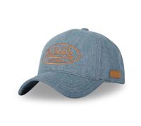 Vondutch Casquette baseball Jean Homme - Baseball - Bleu | Marron - Visière Arrondie Taille unique