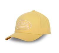 Vondutch Casquette Baseball Lof Homme - Baseball - Jaune | Blanc - Visière Arrondie Taille unique