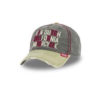 Vondutch Casquette baseball RETRO Homme - Baseball - Noir | Blanc | Rouge | Beige - Visière Arrondie Taille unique