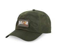 Vondutch Casquette baseball x Schott NYC Homme - Baseball - Vert | Blanc | Orange - Visière Arrondie Taille unique