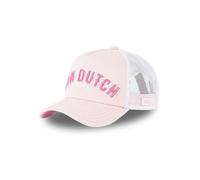 Vondutch Casquette Trucker Buckl Fille - Trucker - Filet Rigide - Rose | Blanc - Visière Arrondie Taille unique