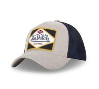 Vondutch Casquette trucker CORDUROY Homme - Trucker - Filet Souple - Gris | Bleu - Visière Arrondie Taille unique