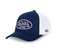 Vondutch Casquette trucker Lof Homme - Trucker - Filet Rigide - Bleu | Blanc - Visière Arrondie 1