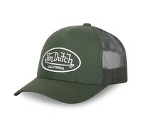 VONDUTCH Casquette trucker Lof Homme - Trucker - Vert | Blanc - Visière Arrondie 1