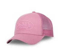 Vondutch Casquette Trucker Log Garçon - Trucker - Filet Rigide - Rose - Visière Arrondie - JUNIOR 53 cm