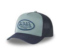 Vondutch Casquette Trucker Navy Homme - Trucker - Filet Souple - Bleu - Visière Arrondie Taille unique