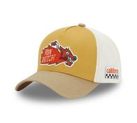 Vondutch Casquette trucker WILD Homme - Trucker - Filet Souple - Beige | Jaune | Blanc | Orange - Visière Arrondie Taille unique