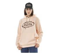Von Dutch Sweat Femme Oversize, Sweat à Capuche Femme Logo, Confortable et Doux, Beige Taille M