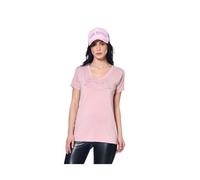 Vondutch T-shirt Femme Modal / Viscose, T-shirt Femme VONDUTCH WOMEN FW22 BASIC TEE ROON, Régular, Col V S