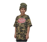 VONDUTCH T-shirt Garcon Coton, T-shirt Garcon Relax, Relaxed fit, Col rond, Manches courtes - Vert taille 14 ans (a l'unité) 8 ans